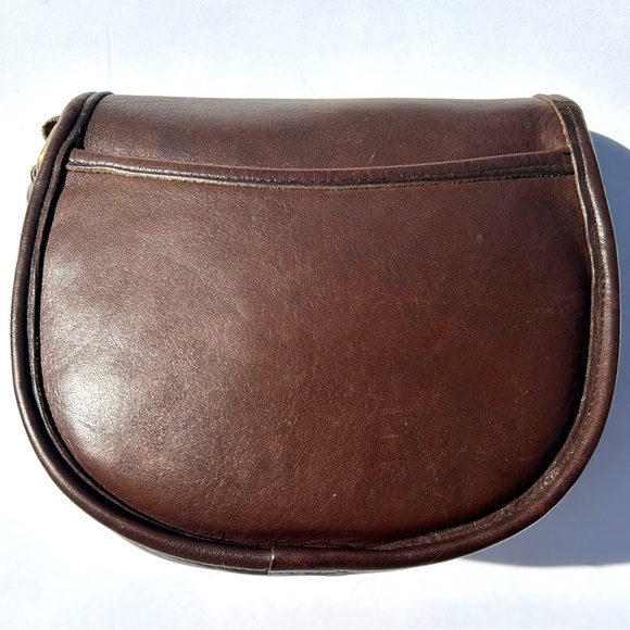 Vintage Coach Watson bag in Mahogany with brass, #9981 - Picture 5 of 12